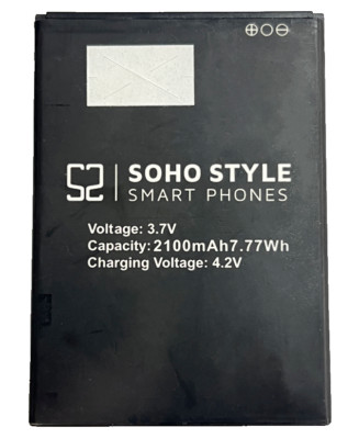 SOHO STYLE SS5724G 5.5 ORIGINAL Cell Phone Battery 2100mAh 7.7Wh *GUARANTEED*