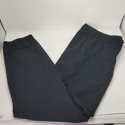 Mens Original Use Big and Tall Woven Joggers Black 4XLT