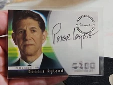 2006 Inkworks The 4400: Season 1 Dennis Ryland Authentic Autograph Card A2