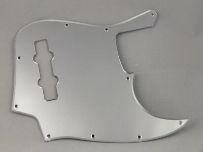 GUITARS ELECTRIC PLACA RASCADO ESPEJO PLATEADO para BAJO FENDER JAZZ J EE. UU.