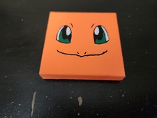 Handpainted Stretched Canvas Magnet Charmander  FAST SHIPPING  
