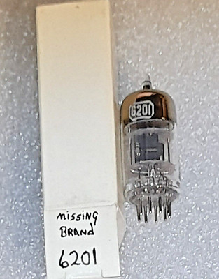 6201 missing label 3 mica/black pl/hs D get/support rods Tube, B&K 747B Tested