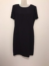 Evening beaded black dress women’s size 10