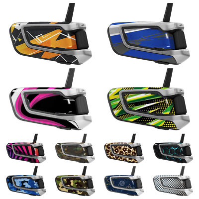 Protective Skin Stickers Wrap Decals 01-12 For CARDO PACKTALK BOLD