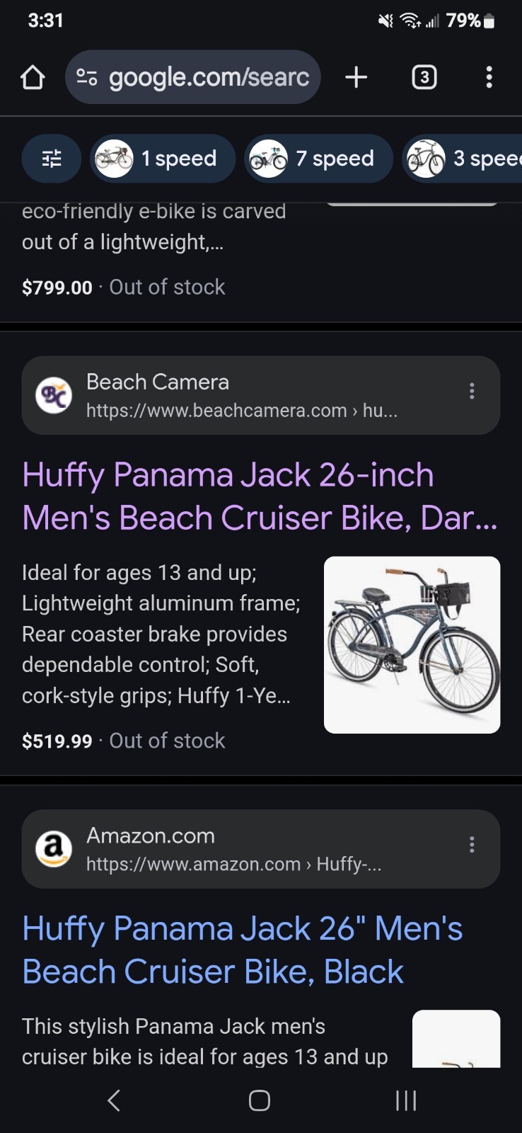 huffy panama jack bike