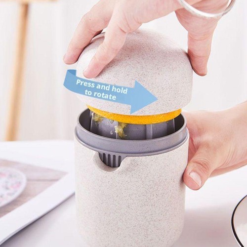 Manual Lemon Squeezer Simple Manual Citrus Juicer Portable Lime Juicer Cup L0 - Picture 10 of 21