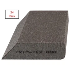 Trim Tex 888F  Single Angle Sanding Block- Fine Grit - 24 Pack