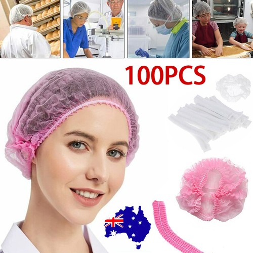 Lot De 20 Charlottes Jetables Anti-poussière - Bonnets De Protection Non Tissés Pour Cuisine, Laboratoire, Soins