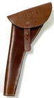 INDIAN WARS US ARMY M1873 REVOLVER PISTOL LEATHER HOLSTER-OILED, "US STAMPED"