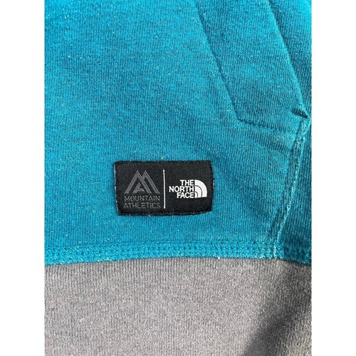 The North Face XL Hoodie Herren türkis blau FlashDry Pullover Sweatshirt Tasche - Bild 4 von 9