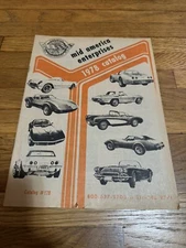 Mid America Enterprise Corvette 1978 Catalog #178
