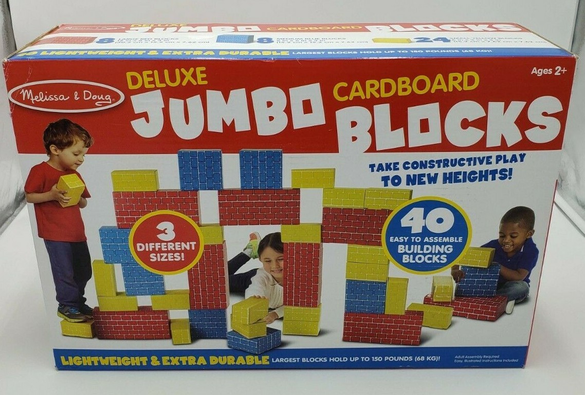 melissa and doug deluxe jumbo cardboard blocks
