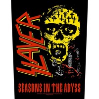 Slayer - Seasons In The Abyss Backpatch RüCkenaufnäHer - Official Merch