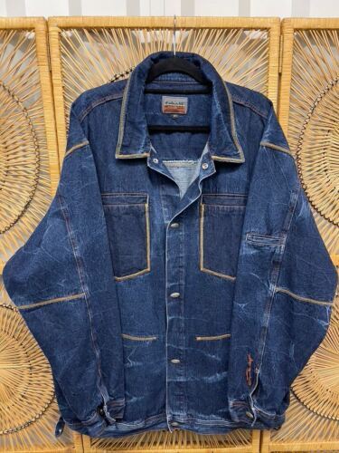 Schott Cotton Denim Jacket S Size Indigo OLD HICKORY WORK Schott Cotton Denim Jacket S Size Indigo OLD HICKORY WORK