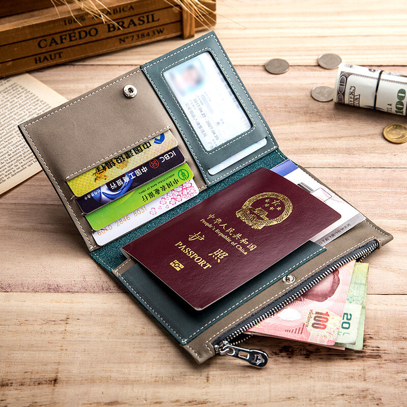 Passport And Credit Card Wallet