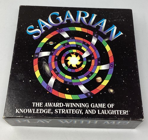 Sagarian Board Game Of Strategy And Luck 1996 Vintage Complete! - Picture 1 of 7