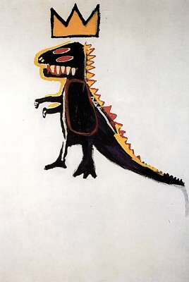 Jean-Michel Basquiat Pez Dispenser '84 TRex Dinosaur tyrannosaurus