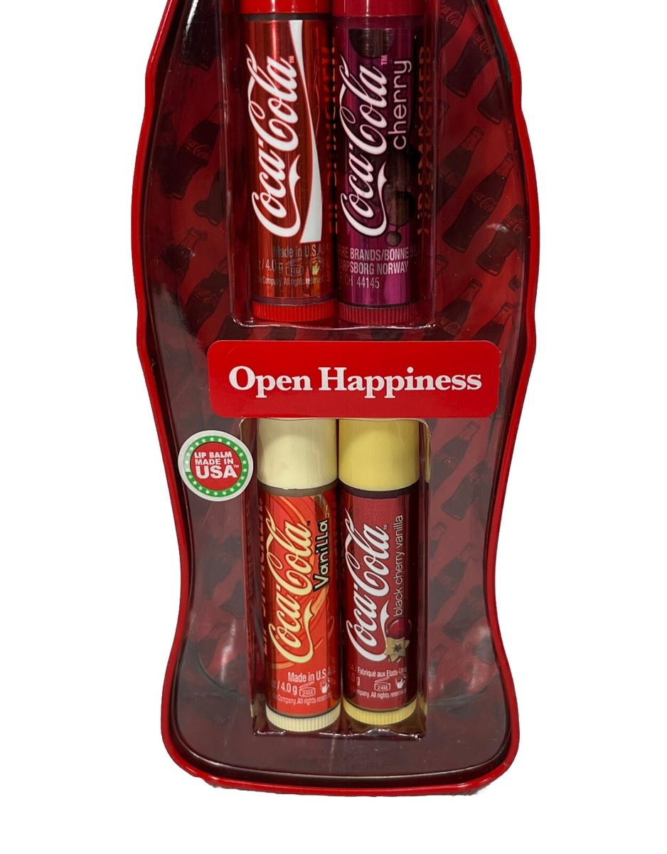 Coca Cola Lip Smacker Cherry Coke Black Cherry Vanilla Coke Bottle