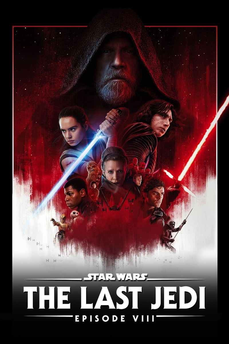 2017 Star Wars Episode VIII The Last Jedi Movie Poster 11X17 Rey