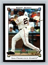 Barry Bonds 2002 Fleer Premium #39 San Francisco Giants Baseball Card C16