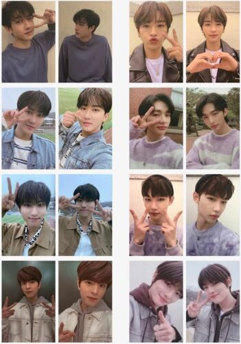 TARJETA FOTOGRÁFICA OFICIAL LIMITADA SELFIE POSE DOBLE CARA STRAY KIDS GO LIVE POLAROID - Imagen 13 de 57