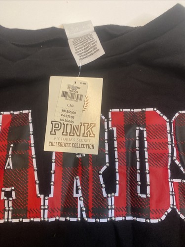 Louisville Cardinals VS PINK Long Sleeve Black Crew Neck Mid-waist Large - Picture 2 of 4
