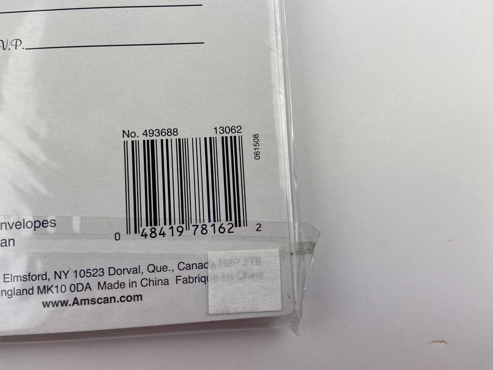 Lote de 2 tarjetas de invitación de muñeco de nieve acogedor Amscan 8 tarjetas vacaciones de Navidad Foto 4 de 4