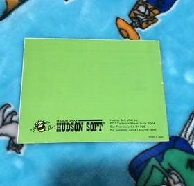 Nintendo NES Video Game Instruction Manual Adventure Island