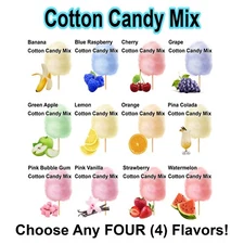 FLOSSINE 4 COTTON CANDY FLAVOR mix w/ SUGAR FLAVORING