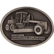 Nos Dresser Construction Mining Equipment Heavy Equipment Vintage Belt Buckle