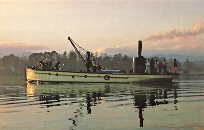 Farbak SS Rabe gebaut 1871 segelnd auf Windermere (0310)