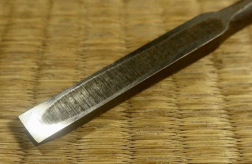 Butt Chisel / Oire Nomi / Japanese Carpentry / Vintage - Picture 9 of 12