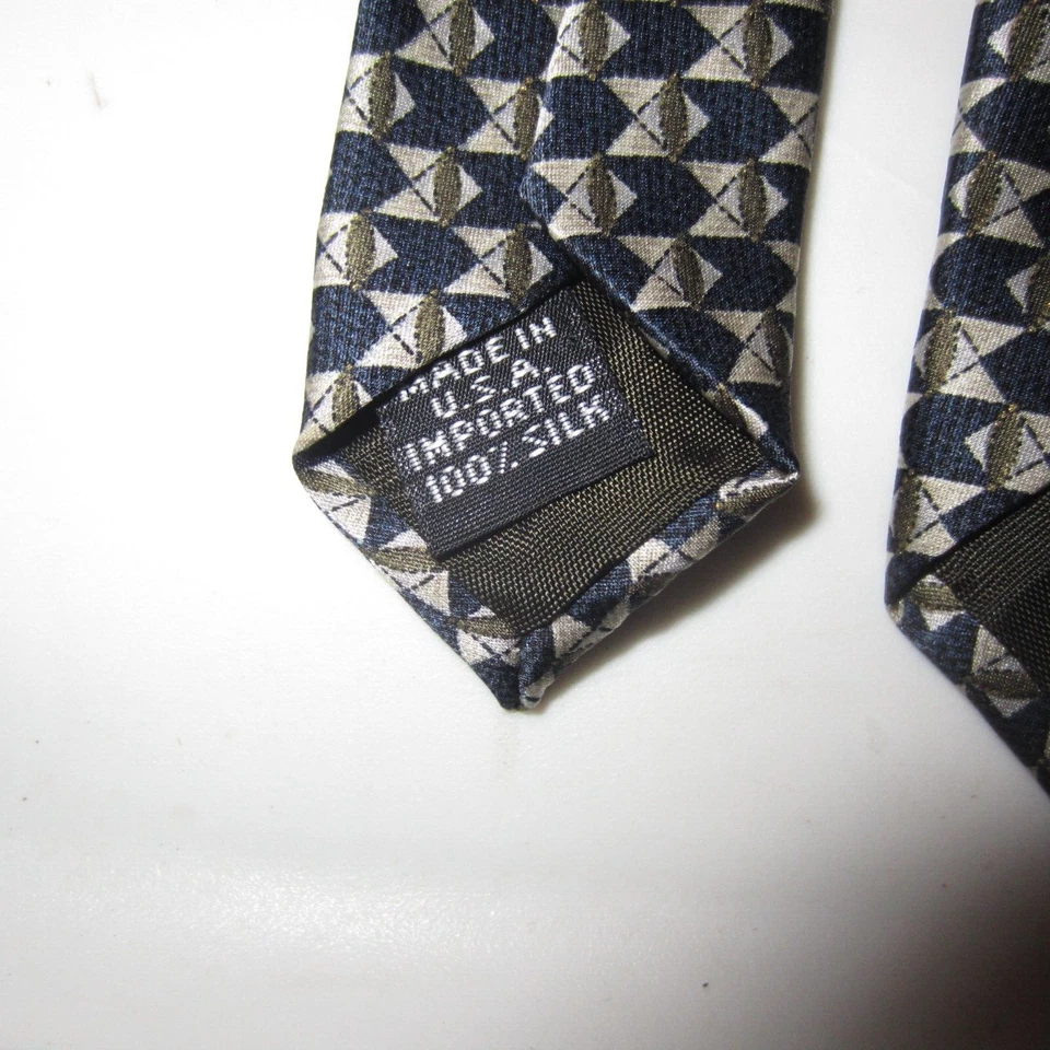 Gravata Dockers Khakis masculina 100% seda feita nos EUA 57 polegadas - Imagem 4 de 4