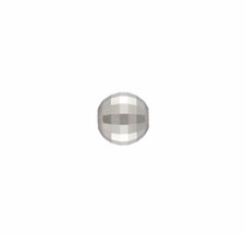 925 Srebro szterlingowe 5mm Lustrzane koraliki dystansowe fasetowane diamentowe wykończenie 6szt