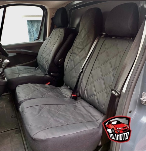 Tailored Eco-Leather Seat Covers 2+1 for Renault Trafic 2014 - 2024 - 第 3/13 張圖片
