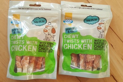 good boy chewy twists with chicken