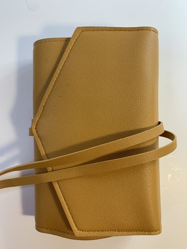 GLASS LADDER CO. Organizzatore di corde pelle marrone vegan - NUOVO chiusura avvolgente - Foto 9 di 10