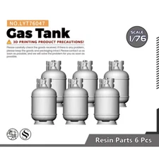 Yao's Studio LYT76047 1/76 Propane Gas Tank For Model Railroads Display Prop