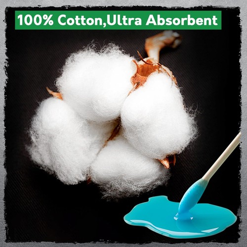 700 PCS Gun Cleaning Swabs 6 Inch Long Cotton Swab Lint Free & Highly Absorbent - Picture 5 of 6