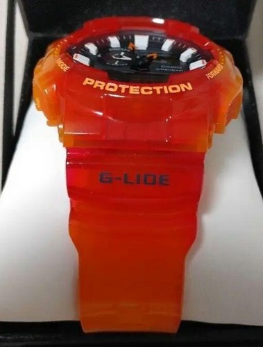 CASIO G-SHOCK GAX-100MSA-4AJF Orange Resin Quartz Digital Analog Watch USED - Picture 5 of 12