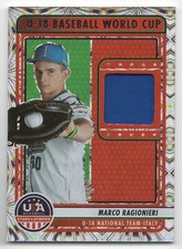 2023 Panini USA Stars And Stripes MARCO RAGIONIERI #U18-MR RC (Game Used Jersey)