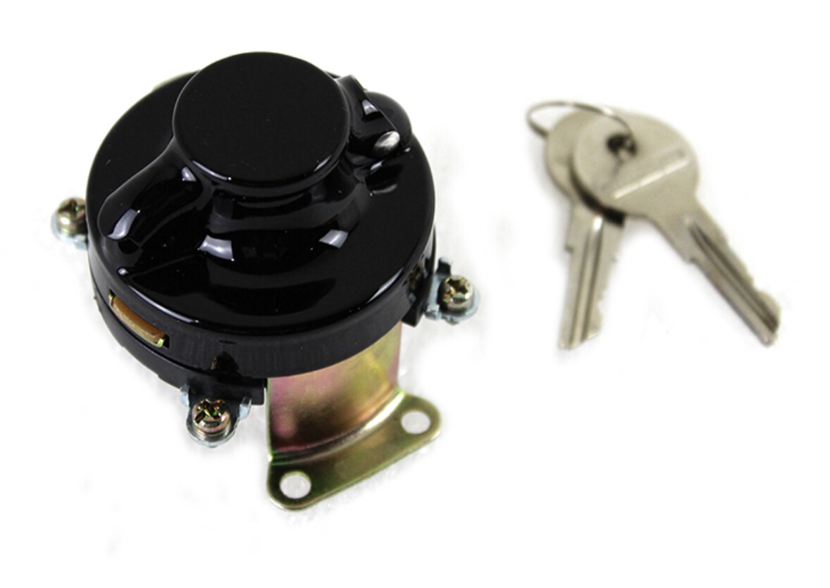 Harley Davidson ignition switch. Black 5 terminal 1936-1947