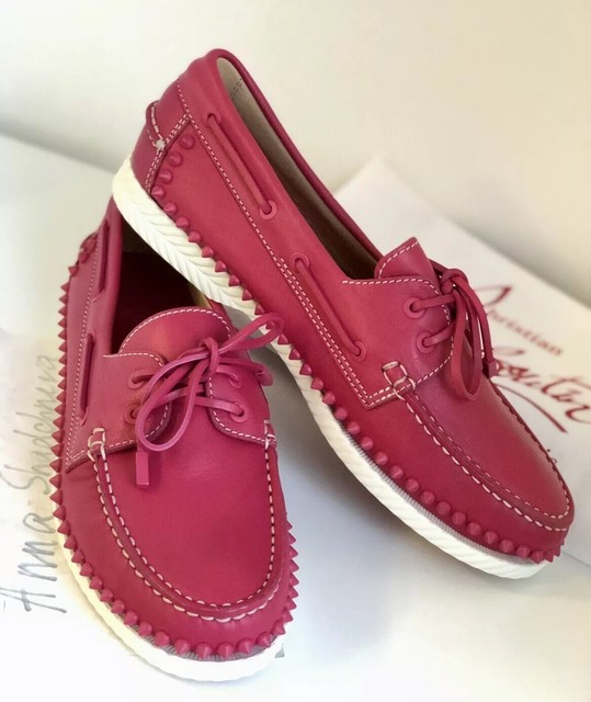 fuchsia pink loafers