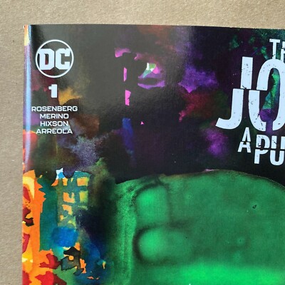 The Joker Presents: A Puzzle Box #1 David Choe Art Variant Comic