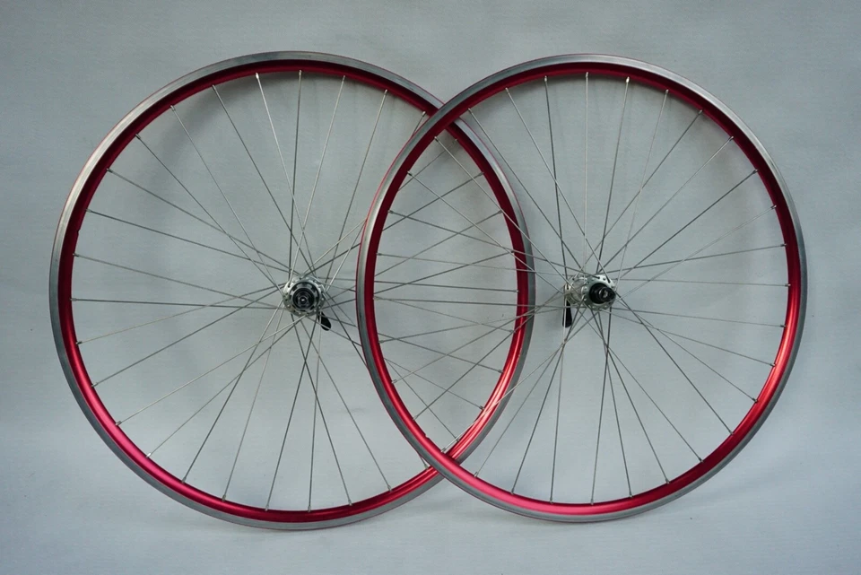 EXC Velomax Mavic CXP 33 Red High-End Campagnolo 9/10/11-speed Wheelset 28" 700c