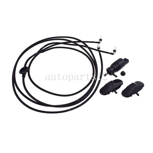 Windshield Washer Pump & Spray Nozzle & Hose Kit For VW Beetle Golf Jetta Passat - Picture 5 of 10