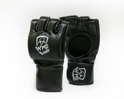 MMA Grappling UFC Gloves Rex Leather Fighter Boxing Punch Bag Sparring Mitt