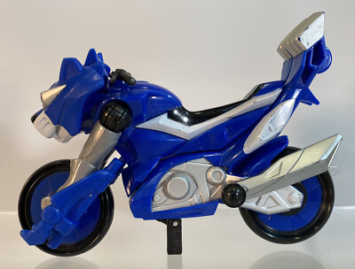 Power Rangers Jungle Fury Blue Jaguar Battle Bike Transforming