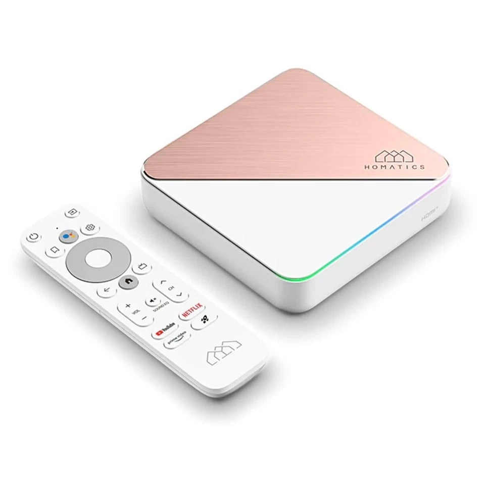 Homatics Box R 4K Plus UHD Android TV Multimediaplayer mit Sprachfernbedienung - Bild 2 von 4