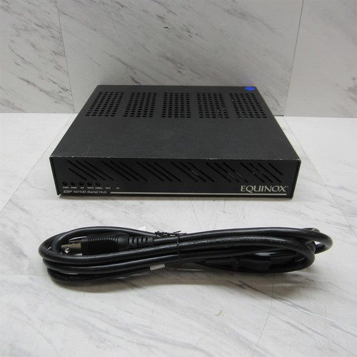 Equinox 790191-008 ESP-8 ESP 10/100 8 Port Serial Hub Network RJ45